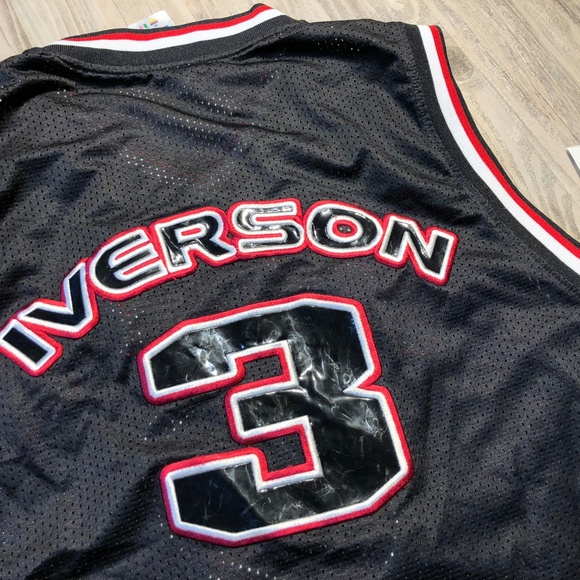 Reebok Men XLarge Allen Iverson I3 NBA Jersey XL - Picture 7 of 8